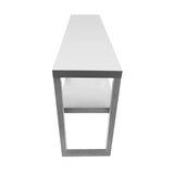 CUBO Doppel-Edelstahl-Aufsatzregal 1500mm CS-OSD-1500