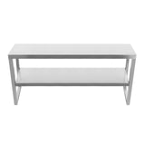 CUBO Doppel-Edelstahl-Aufsatzregal 1500mm CS-OSD-1500