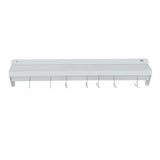 CUBO Wandrek met pannenrek 1200mm RVS CS-WMFPR-1200