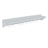CUBO Wandplank met Pannenrek 1500mm RVS CS-WMFPR-1500
