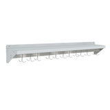 CUBO Wandplank met Pannenrek 1500mm RVS CS-WMFPR-1500