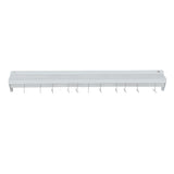 CUBO Wandplank met Pannenrek 1500mm RVS CS-WMFPR-1500