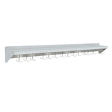 CUBO Wandrek met Potrek 1800 mm Roestvrij staal CS-WMFPR-1800