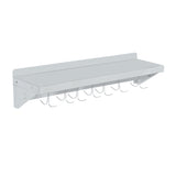 CUBO Wandrek met Pottenrek 900mm RVS CS-WMFPR-900