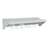 CUBO Wandrek met Pottenrek 900mm RVS CS-WMFPR-900