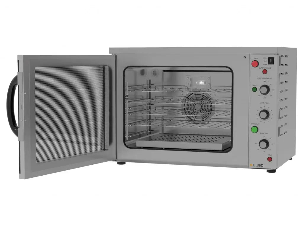 CUBO Heteluchtoven 108L - Elektrisch - 7 schapniveaus - Kook- en warmhoudfunctie - Geschikt voor 4x GN 1/1 - CS-YXD6A