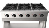 Combisteel 6 Gas Burner Range Stove - 7333.2010 4 & 6 Burner Ovens Combisteel   