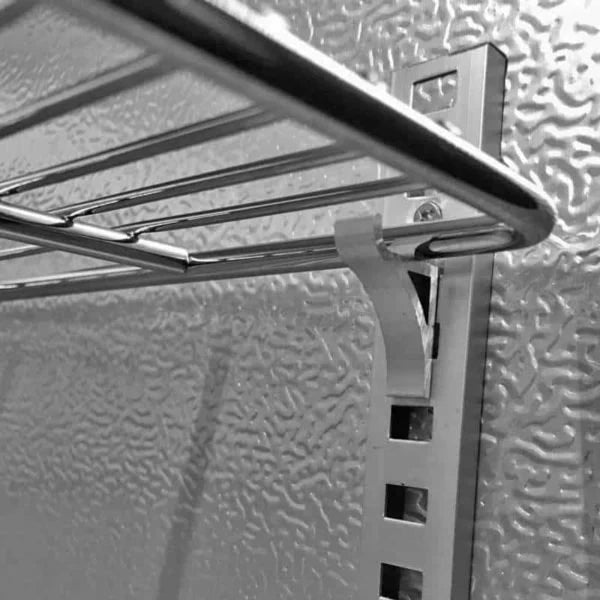 Barkühlschrank 207L - 2 Glasflügeltüren Edelstahl - Abschließbar - 195 Flaschen - Energieeffizient - CS-210H-S-EE