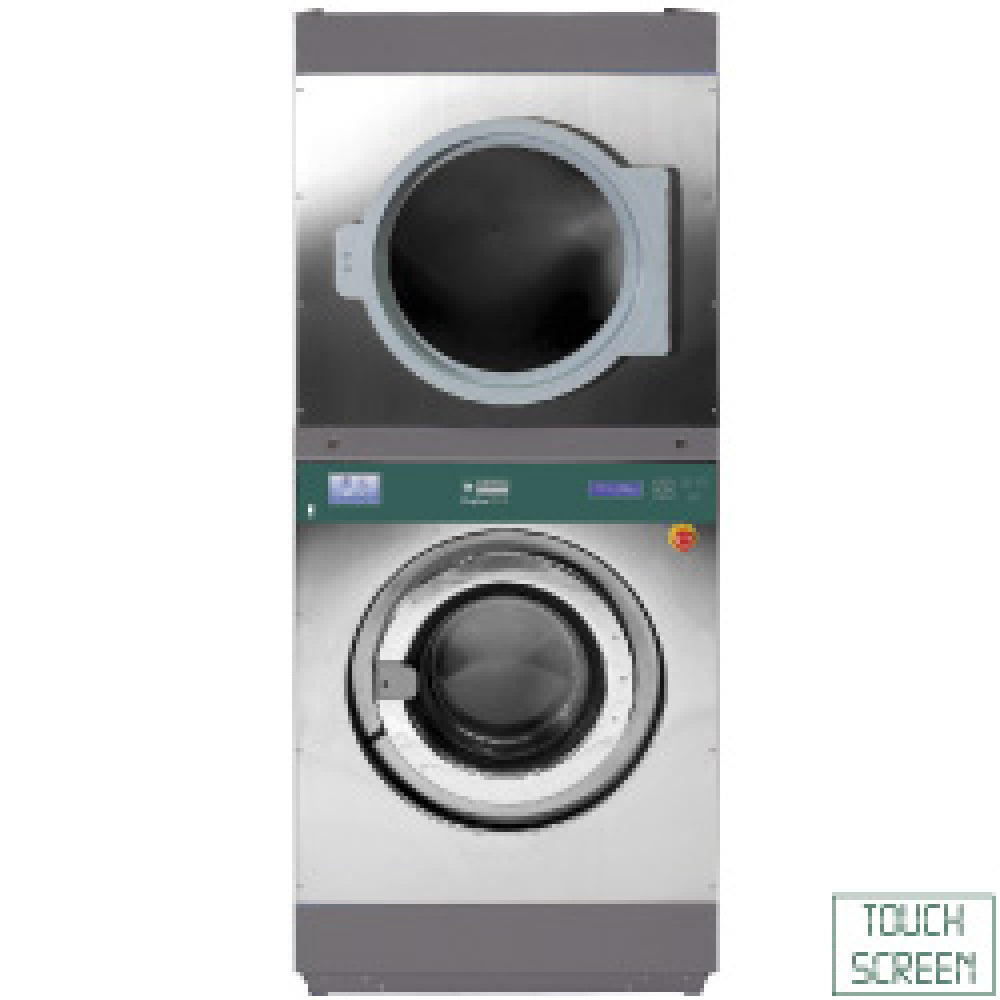 Diamond Washing machine with super spin-drying 14 kg (electric) + rotary dryer 14 kg (gas) - DGES/14