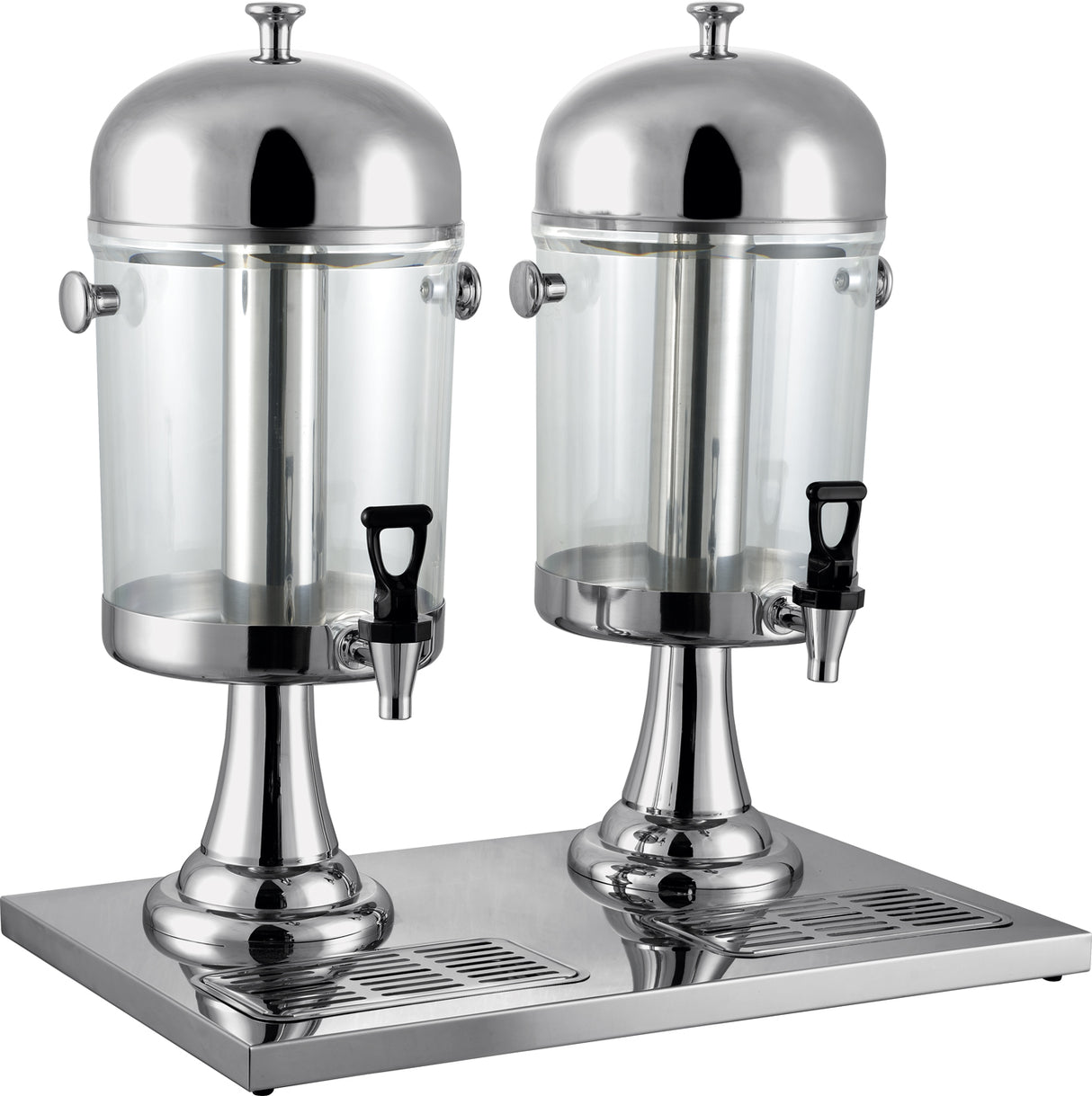 CUBO Twin Saftspender 2x8L Edelstahl CS-DJD