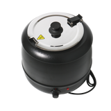 CUBO 10L Elektrischer Suppentopf Edelstahl Schwarz CS-SK