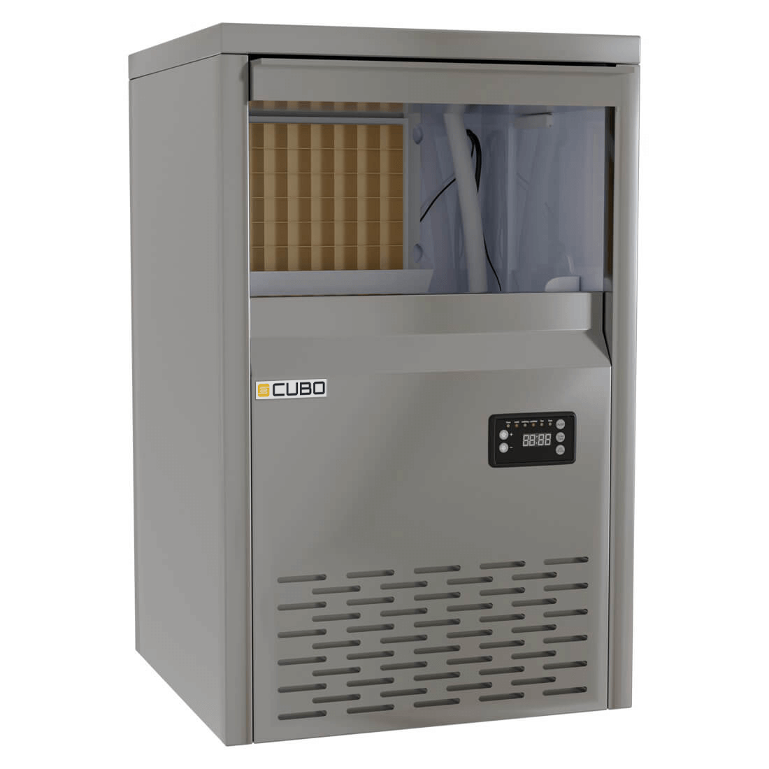 Cubo IJsblokjesmachine - 50kg output / 15kg opslag - geschikt voor onder het aanrecht - CS-IM50