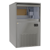 Cubo IJsblokjesmachine - 120kg output / 60kg opslag - geschikt voor onder het aanrecht - CS-IM120