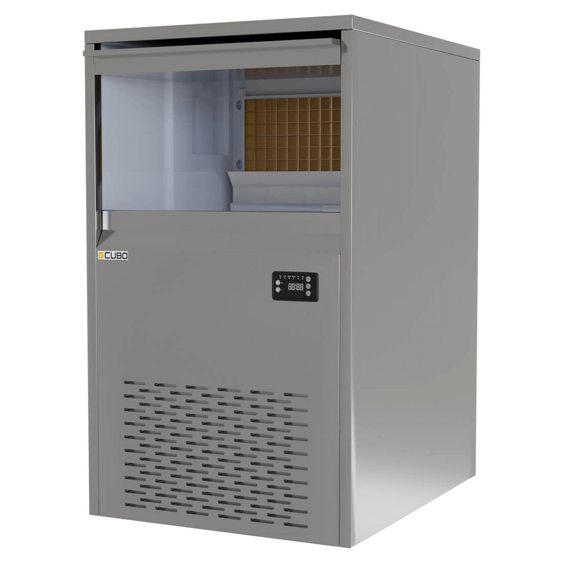 Cubo IJsblokjesmachine - 80kg output / 30kg opslag - geschikt voor onder het aanrecht - CS-IM80