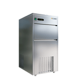 CUBO Eiswürfelmaschine Bullet-Typ 50 kg/24h – 13 kg Vorrat – Edelstahl Gastro - CS-IM50B