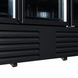 FREEZER 4 GLASS DOORS BLACK JDE-2025F | COMBISTEEL 7455.2252