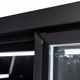 FREEZER 4 GLASS DOORS BLACK JDE-2025F | COMBISTEEL 7455.2252