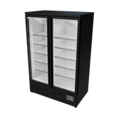 Cubo Gefrierschrank, 810 l, Schwarzer oder weißer Innenraum mit LED-Beleuchtung, 2 Türen mit 10 Einlegeböden, Energieeffizient, CS-SU13W