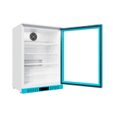 CUBO Medizin-/Kosmetik-/Veterinärkühlschrank 127L - 1 Glastür - Abschließbar CS-MF130