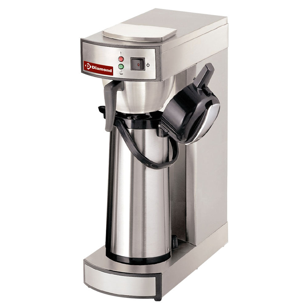 Diamond Coffee percolating machine- 1 group with thermos 2,2 Lit. - Semi-automatic - PTH-S1/T