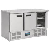 Polar 3 Door Counter Fridge 368Ltr - G622 Refrigerated Counters - Triple Door Polar