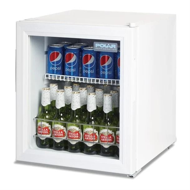 Polar Counter Top Display Fridge 46 Ltr - DM071 Minibars Polar