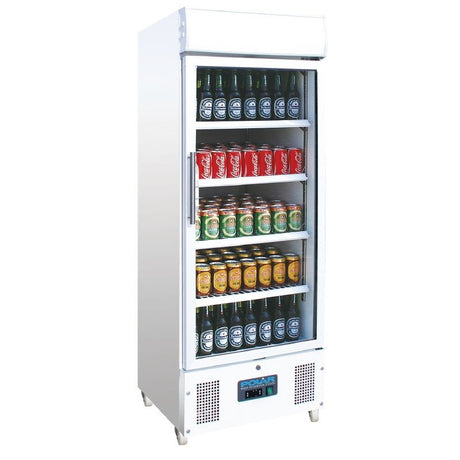 Polar Display Fridge 336Ltr - DM076 Upright Single Door Bottle Coolers Polar