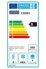 Polar Single Door Freezer 600 Ltr - CD085 Refrigeration Uprights - Single Door Polar