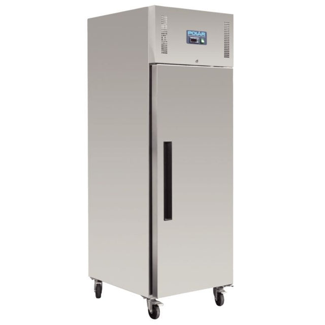 Polar Single Door Fridge Stainless Steel 600Ltr - G592 Refrigeration Uprights - Single Door Polar