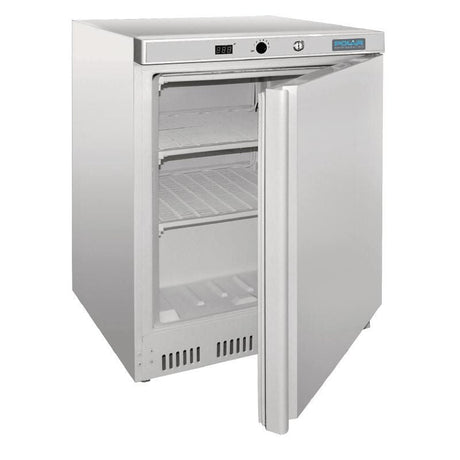 Polar Undercounter Freezer White 140 Ltr - CD611 Refrigeration - Undercounter Polar