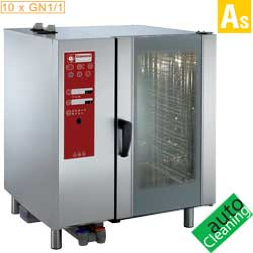 Diamond Electric oven boiler steam and convection 10x GN 1/1+ Cleaning - SBES/10-CL-230V/3-