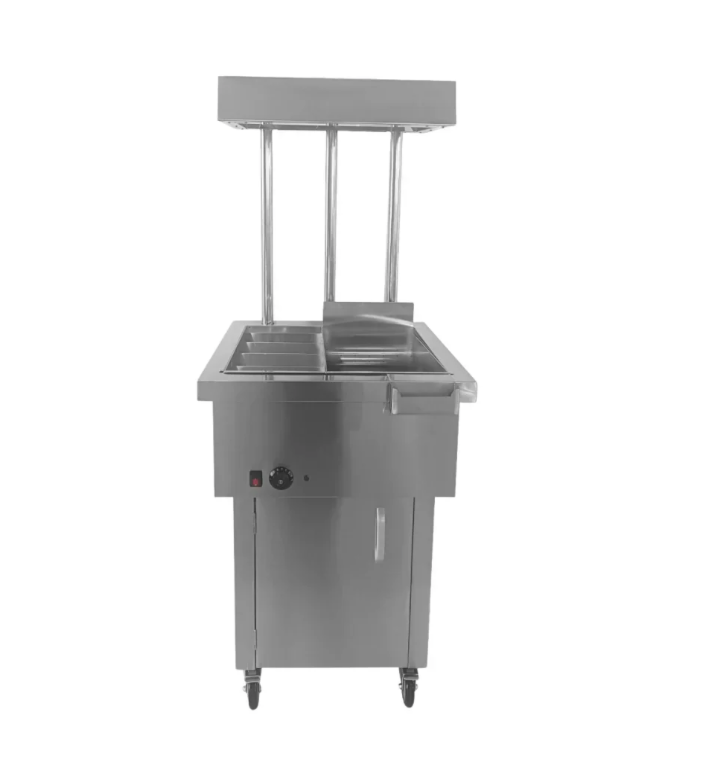 CUBO Vrijstaande Franse Frites Dump met Warmtebrug CS-FSCD