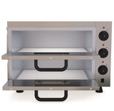 CUBO Twin Deck Pizzaoven 2 x 500x500mm Kamers CS-PC-2L