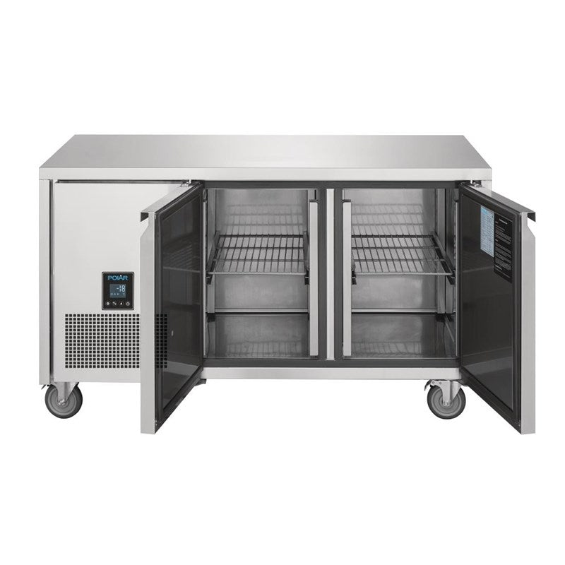 Polar U-series 2-door freezer counter 267L - UA006