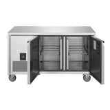 Polar U-series 2-door freezer counter 267L - UA006