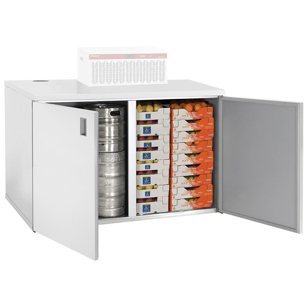 Diamond Storage cabinet, 720 liters, 2 doors (without unit) - RBB/2