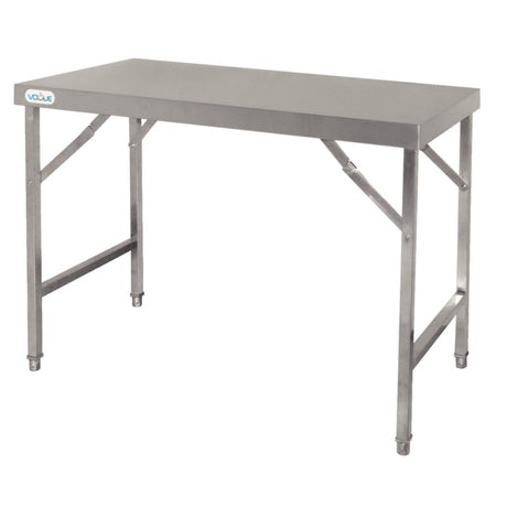 Vogue Stainless Steel Folding Table - 1.8M - CB906 Stainless Steel Folding Tables Vogue