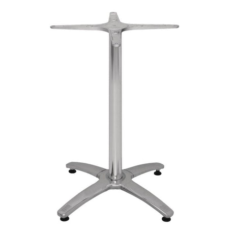 Bolero Aluminium Four Leg Table Base - DN641 Mix and Match Table Tops and Bases Bolero