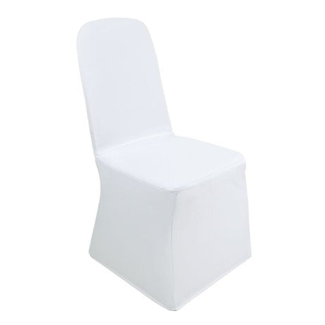 Bolero Banquet Chair Cover White - DP924 Bolero Chair Covers Bolero