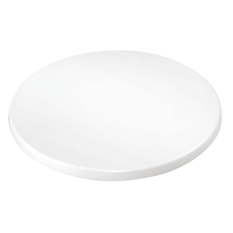 Bolero Round Table Top White 600mm - GG645 Mix and Match Table Tops and Bases Bolero