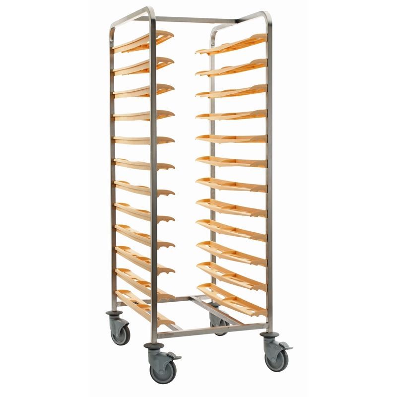 Bourgeat Self Clearing Cafeteria Trolley - CC380 Clearing Trolleys Bourgeat