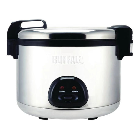 Buffalo Commercial Large Rice Cooker 9Ltr - CK698 Rice Cookers & Steamers Buffalo