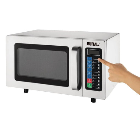 Buffalo Programmable Commercial Microwave Oven 1000W - FB862 Microwaves Buffalo