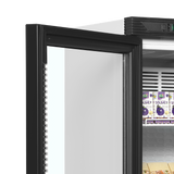 TEFCOLD Bottle cooler, left hinged (T401/LUX LEFT) - CEV425 1 LED L/H