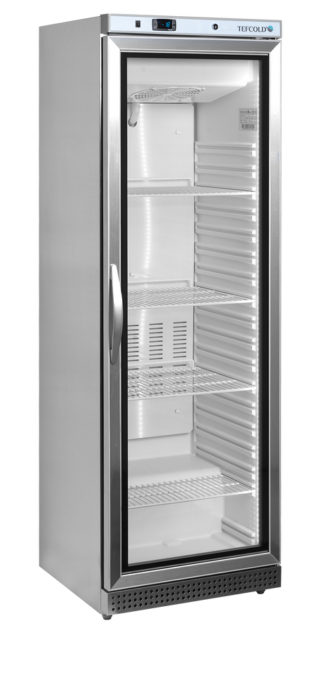 Tefcold Glass Door Display Freezer - UF400VSG  Tefcold