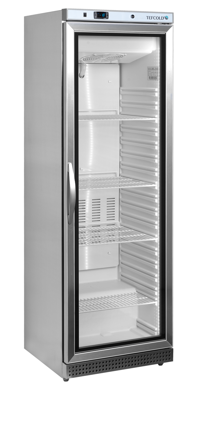 Tefcold Glass Door Display Freezer - UF400VSG  Tefcold