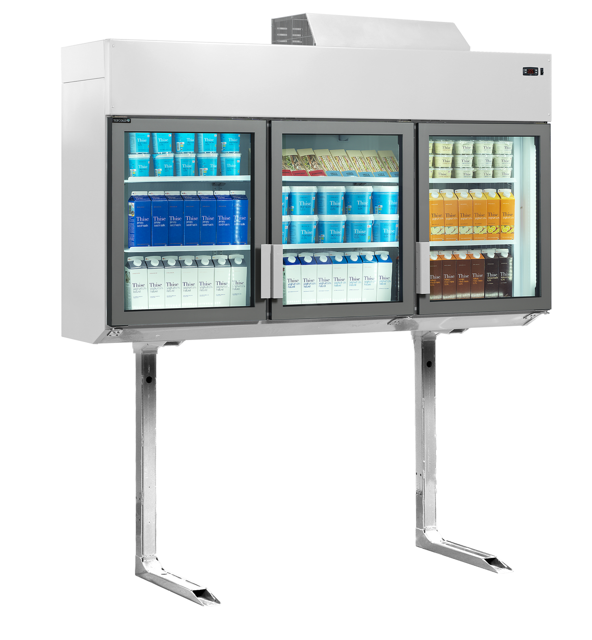 TEFCOLD Supermarket freezer, wall - MTF185