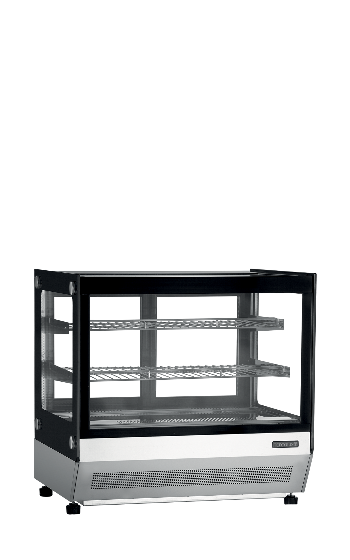 TEFCOLD Refrigerated display case - countertop - LCT750F/BLACK