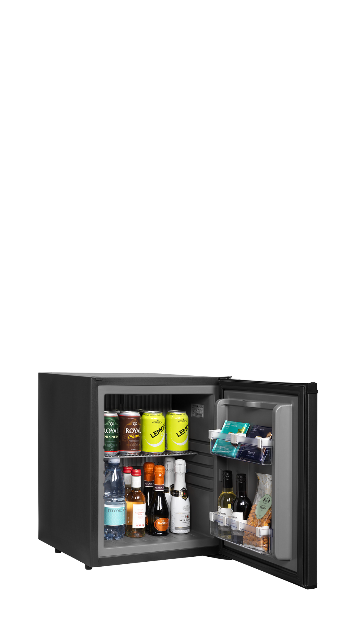 TEFCOLD Mini-bar - Black - Reversible Door - Low Energy Consumption - Quiet Operation - TM33