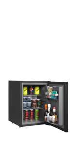 TEFCOLD Mini-bar - Black - Reversible Door - Low Energy Consumption - Quiet Operation - TM44